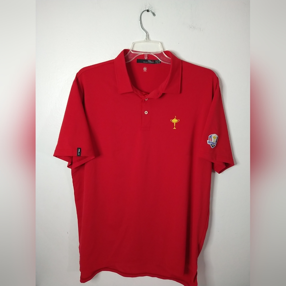 RLX Ralph Lauren Ryder Cup Golf Polo Shirt XL.